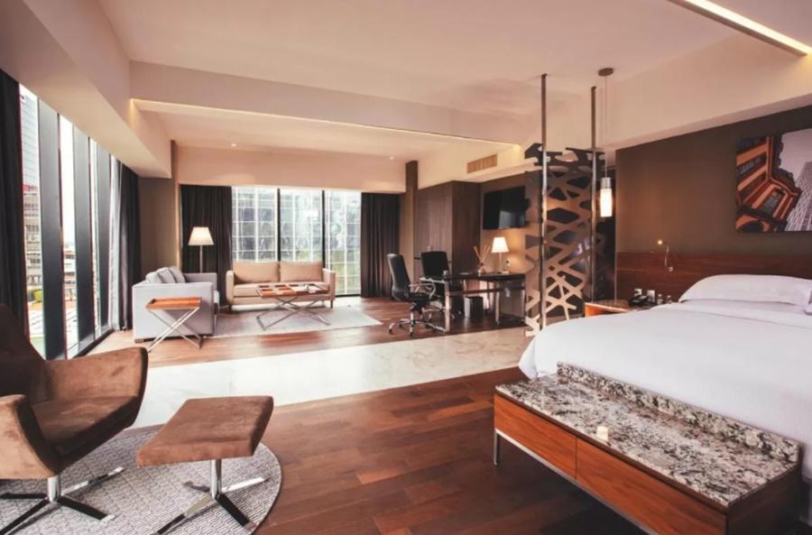 Krystal Grand Suites Insurgentes Мехико Экстерьер фото Suite