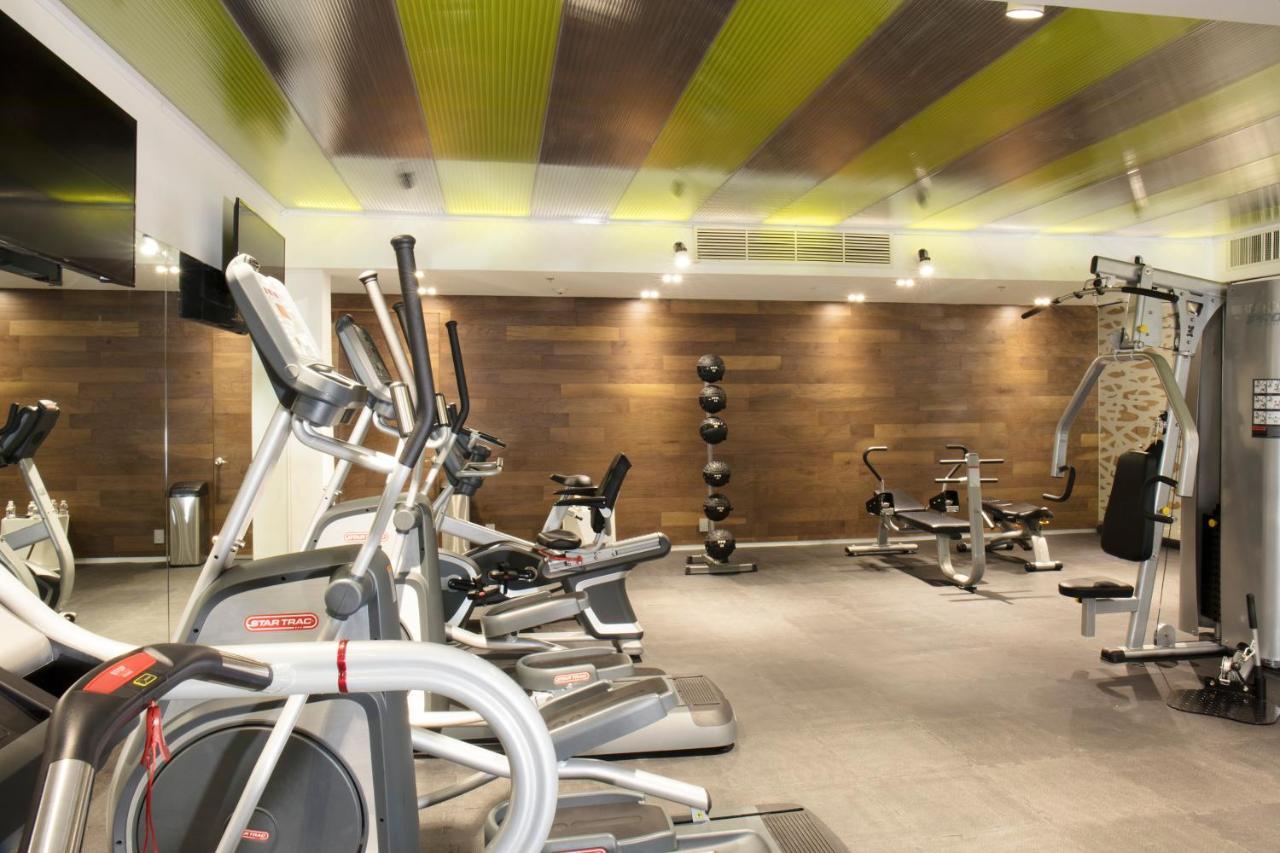 Krystal Grand Suites Insurgentes Мехико Экстерьер фото The gym at the hotel