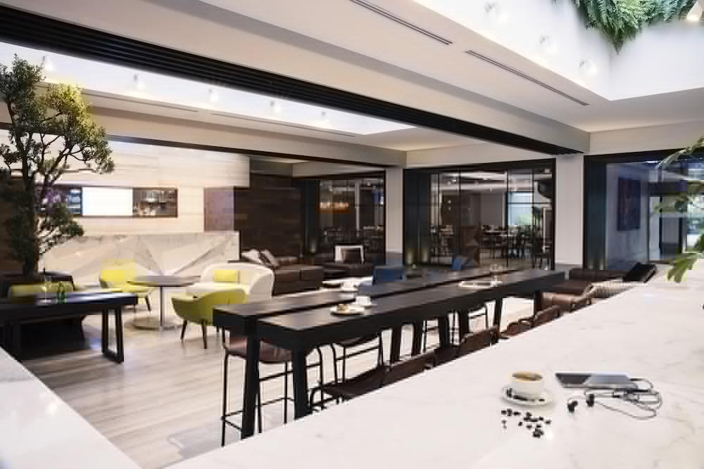 Krystal Grand Suites Insurgentes Мехико Экстерьер фото The interior of the library